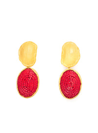 EARRINGS CONCHA COLOR SMALL