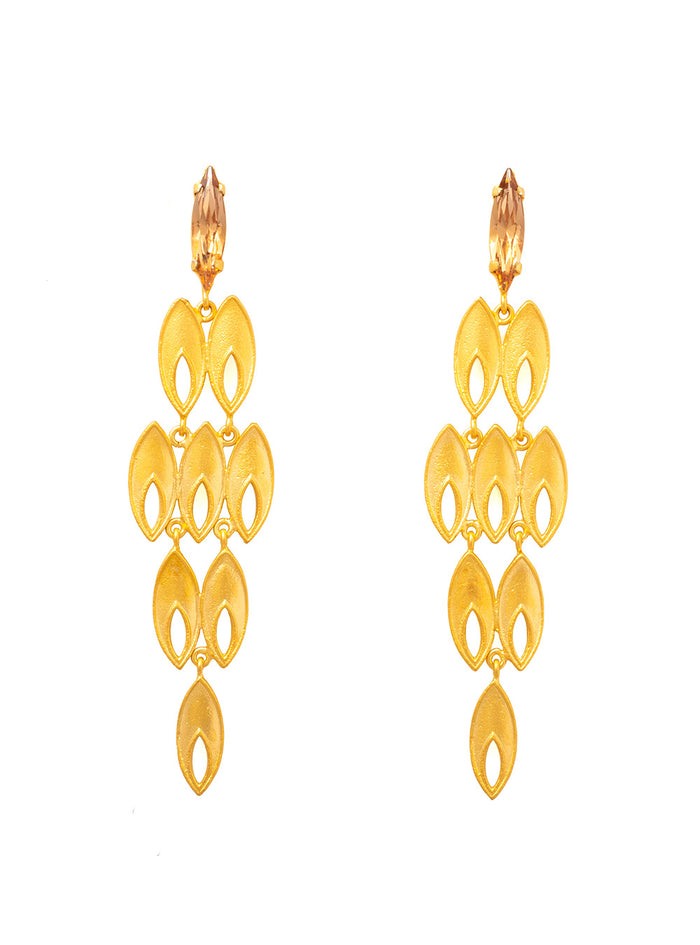 ARETES MARQUESA  CRISTAL